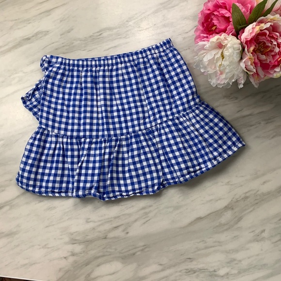Cat and Jack girls gingham skirt - Picture 3 of 3